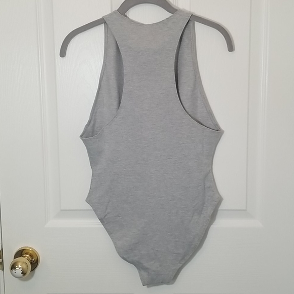 American Apparel GrayTank Top Bodysuit NWOT S  3/$15 - Picture 4 of 9